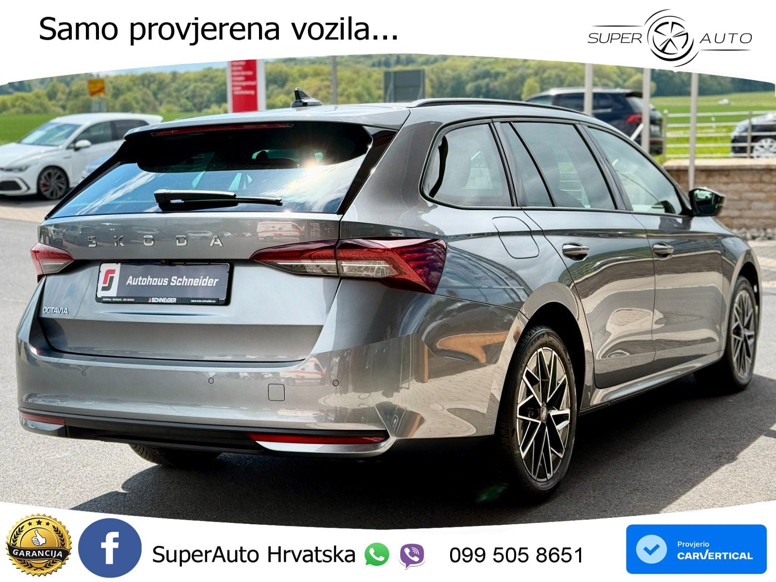 Škoda Octavia Combi 2.0 TDI (150 KS) DSG LED+GR SJED+ACC