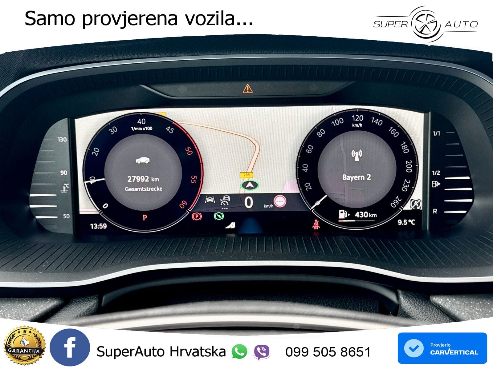 Škoda Octavia Combi 2.0 TDI (150 KS) DSG LED+GR SJED+ACC