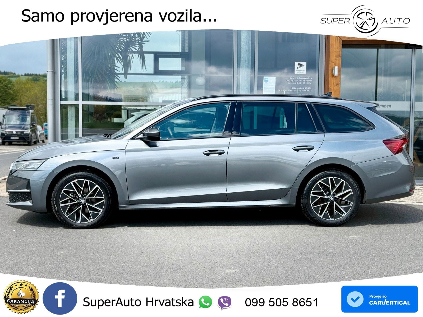 Škoda Octavia Combi 2.0 TDI (150 KS) DSG LED+GR SJED+ACC