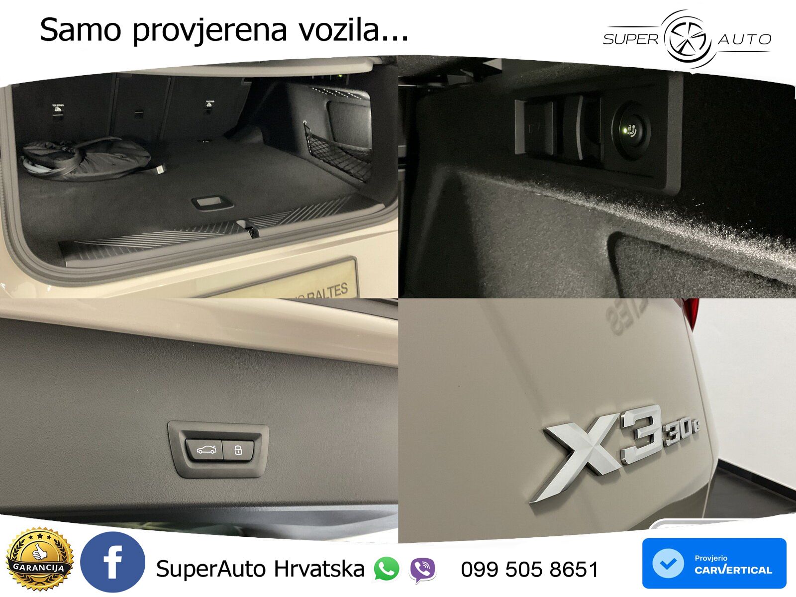 BMW X3 30e xDrive Steptronic M Sport LED+GR SJED+ACC