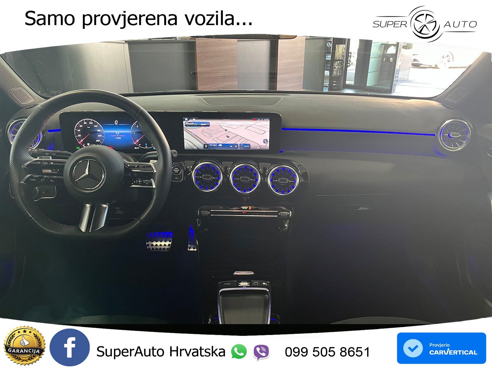 Mercedes-Benz A 200d 8G-DCT AMG LED+GR SJED+ACC