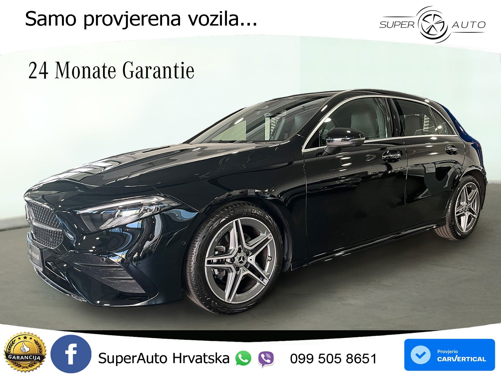 Mercedes-Benz A 200d 8G-DCT AMG LED+GR SJED+ACC