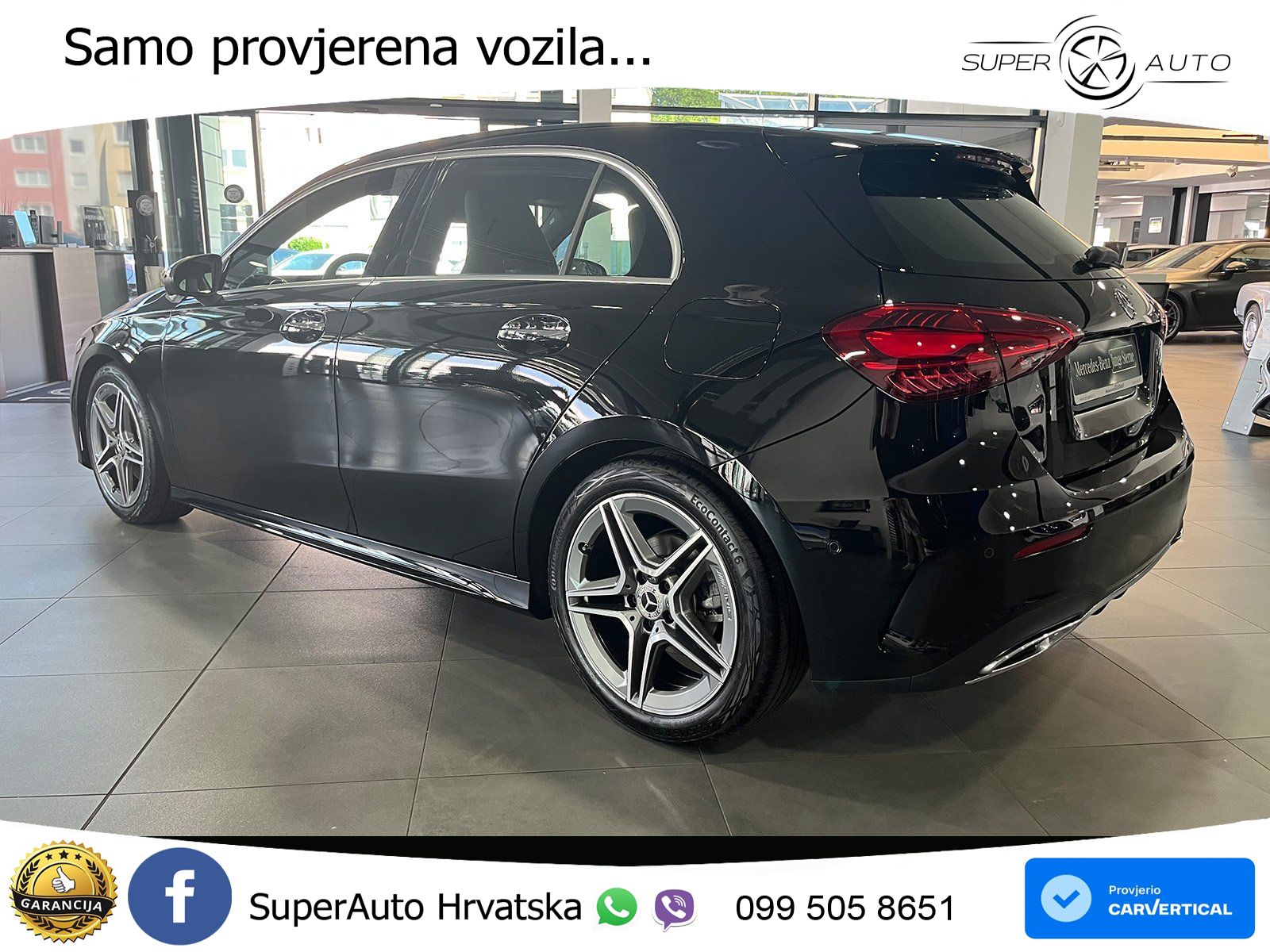 Mercedes-Benz A 200d 8G-DCT AMG LED+GR SJED+ACC