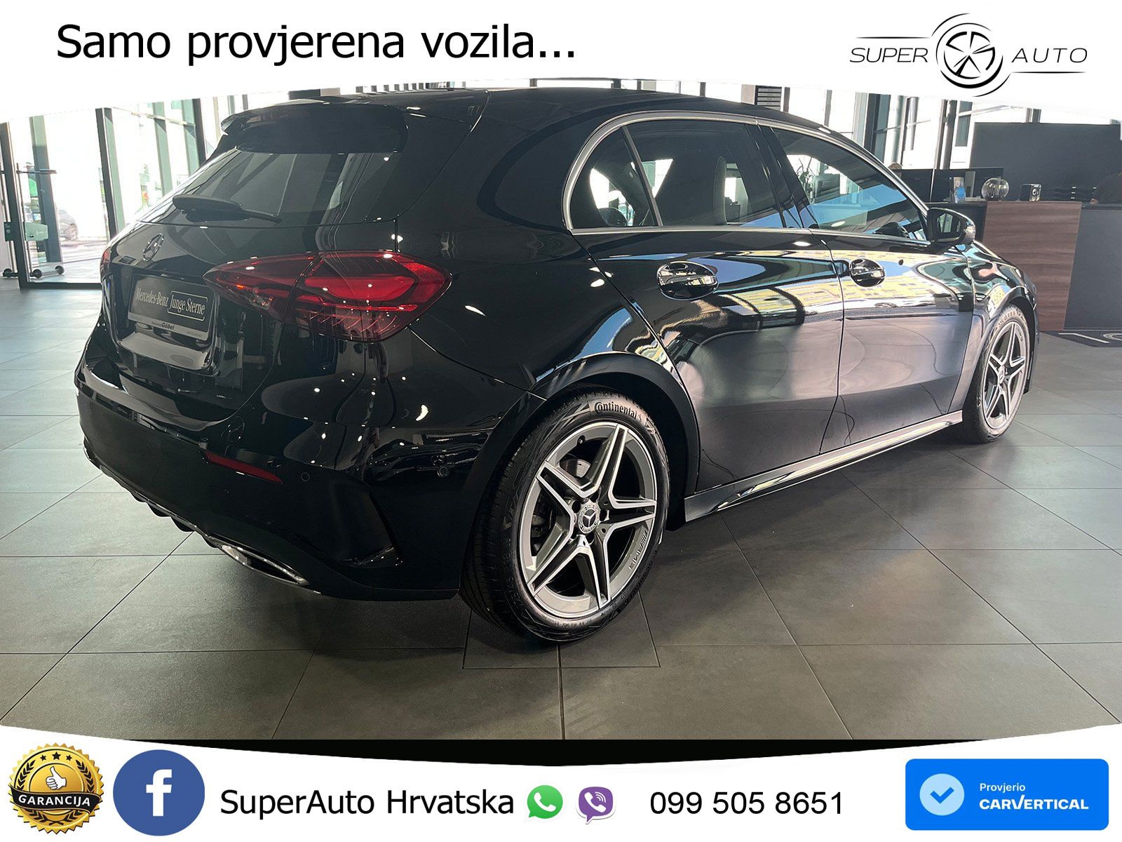 Mercedes-Benz A 200d 8G-DCT AMG LED+GR SJED+ACC