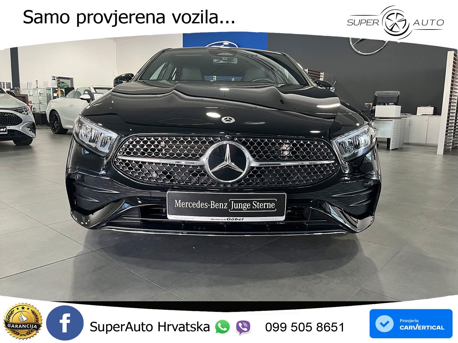 Mercedes-Benz A 200d 8G-DCT AMG LED+GR SJED+ACC