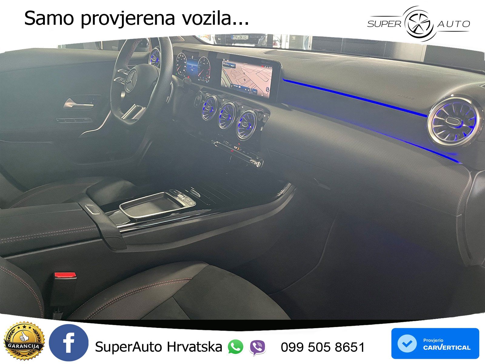 Mercedes-Benz A 200d 8G-DCT AMG LED+GR SJED+ACC