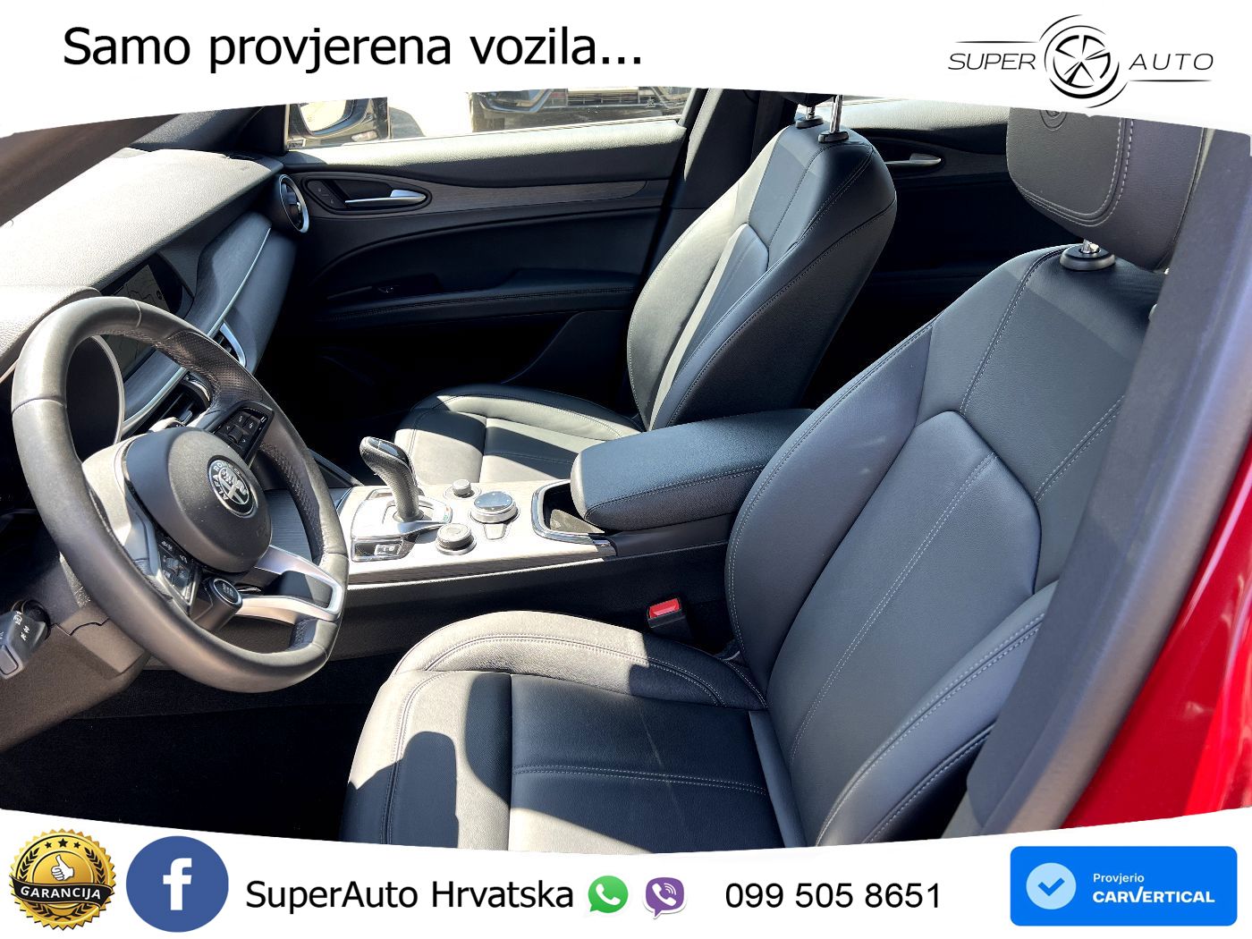 Alfa Romeo Stelvio 2.2 MultiJet II (210 KS) Q4 Automatic LED+GR SJED+ACC