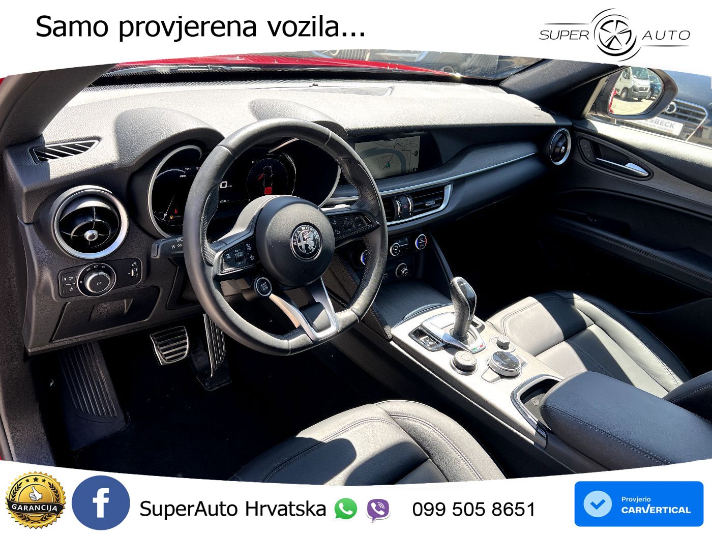 Alfa Romeo Stelvio 2.2 MultiJet II (210 KS) Q4 Automatic LED+GR SJED+ACC