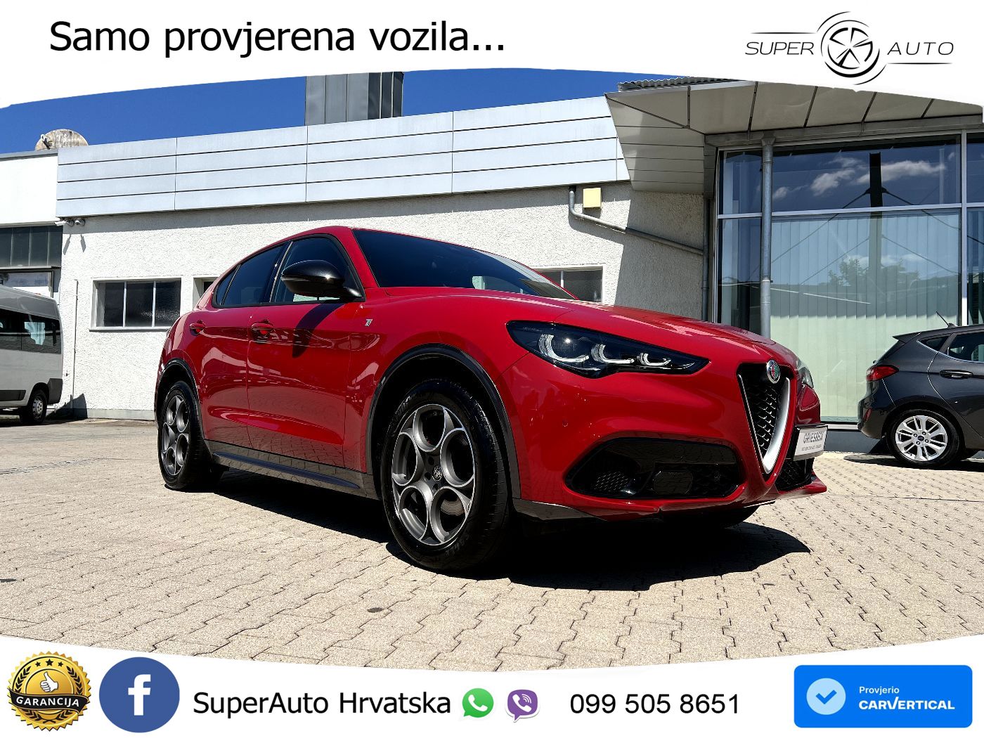 Alfa Romeo Stelvio 2.2 MultiJet II (210 KS) Q4 Automatic LED+GR SJED+ACC