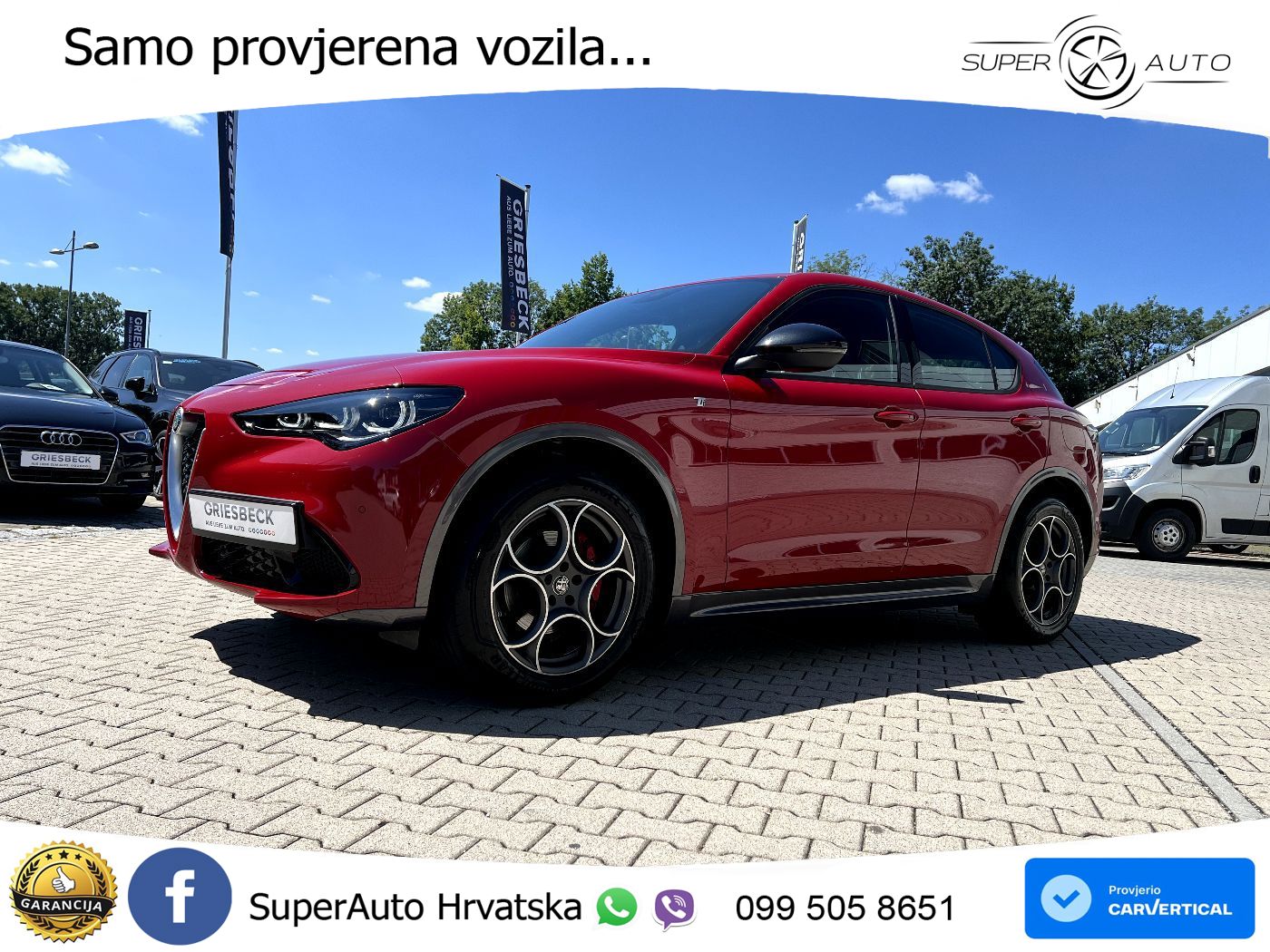 Alfa Romeo Stelvio 2.2 MultiJet II (210 KS) Q4 Automatic LED+GR SJED+ACC