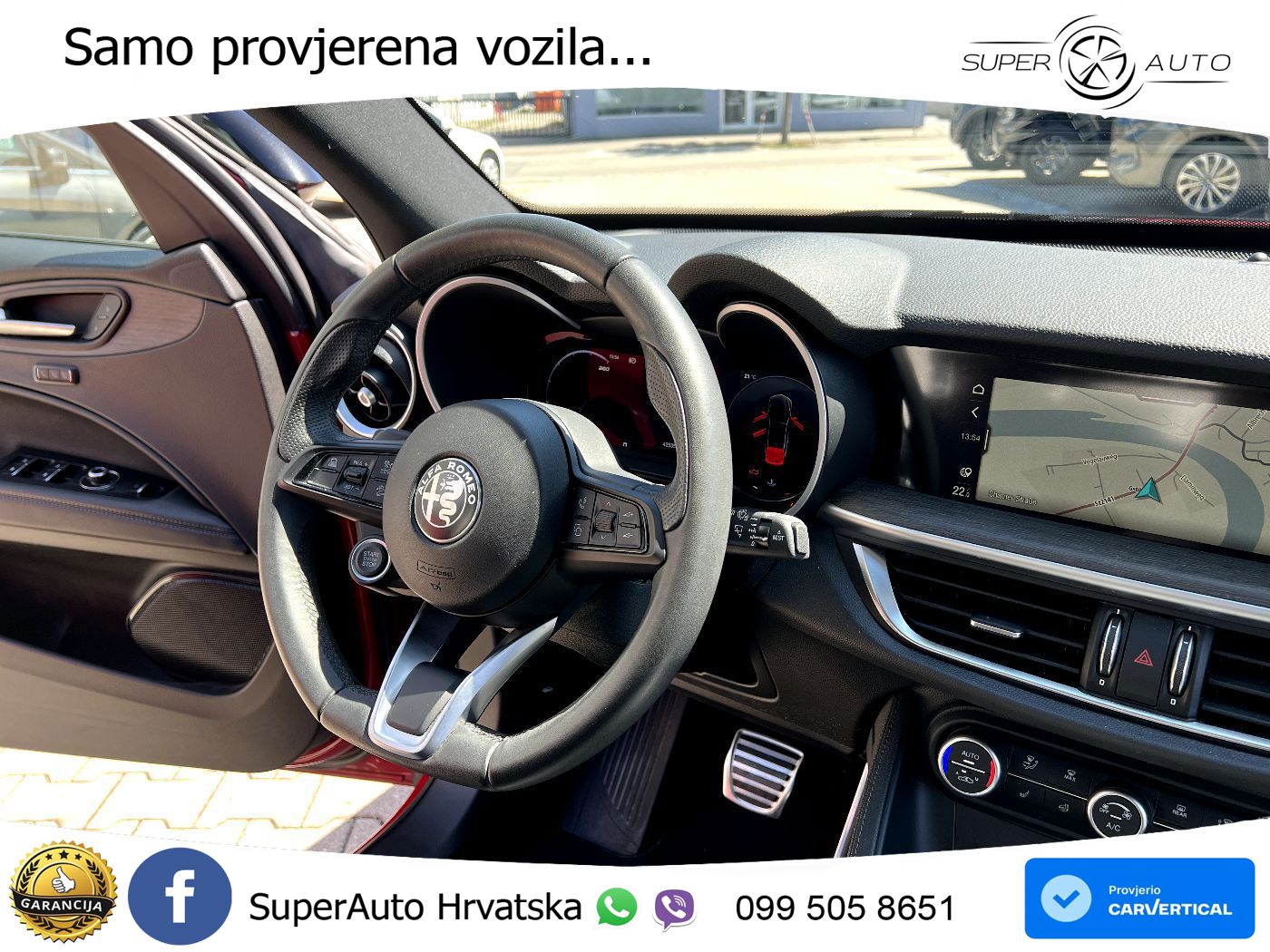 Alfa Romeo Stelvio 2.2 MultiJet II (210 KS) Q4 Automatic LED+GR SJED+ACC