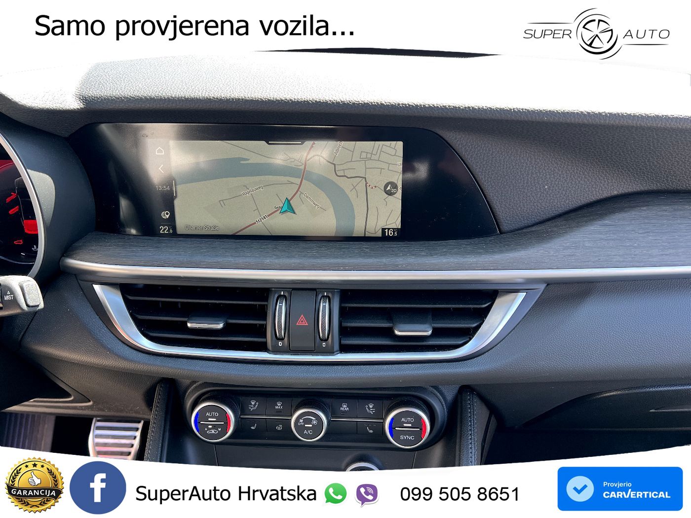 Alfa Romeo Stelvio 2.2 MultiJet II (210 KS) Q4 Automatic LED+GR SJED+ACC
