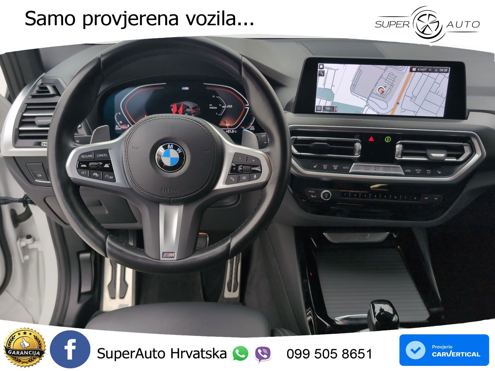 BMW X3 20d xDrive Steptronic M Sport LED+GR SJED+ACC