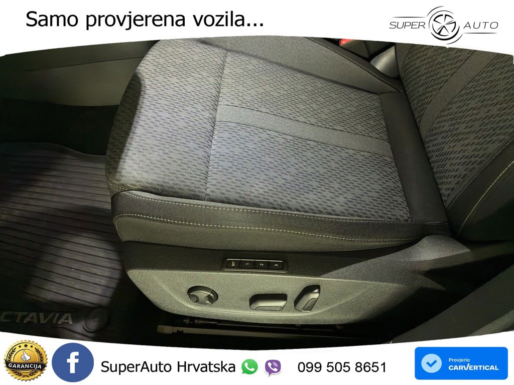 Škoda Octavia Combi 2.0 TDI (150 KS) DSG MATRIX+GR SJED+KAM