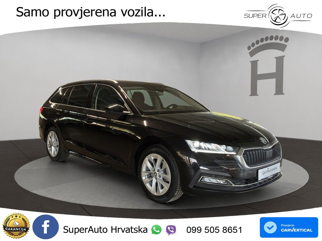 Škoda Octavia Combi 2.0 TDI (150 KS) DSG MATRIX+GR SJED+KAM