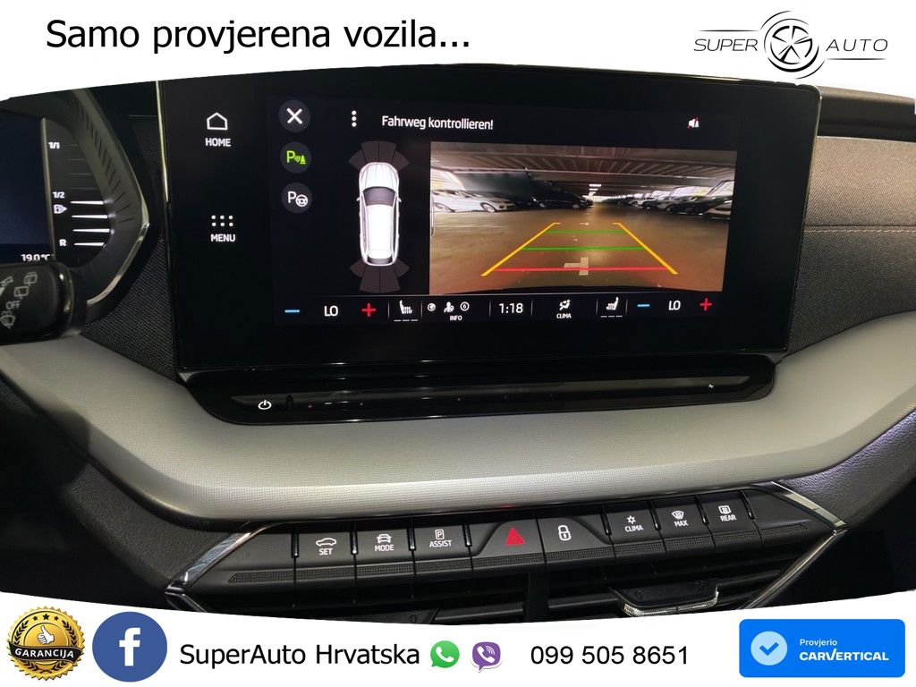 Škoda Octavia Combi 2.0 TDI (150 KS) DSG MATRIX+GR SJED+KAM