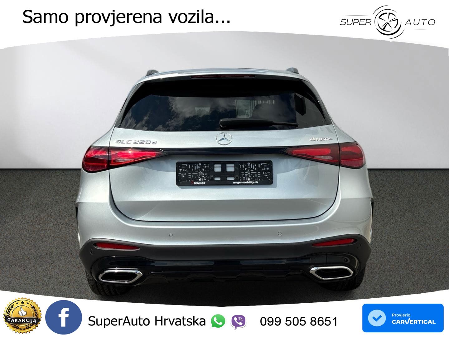 Mercedes GLC 220d (197 KS) 4MATIC 9G-TRONIC AMG ACC+GR SJED+360+PANO