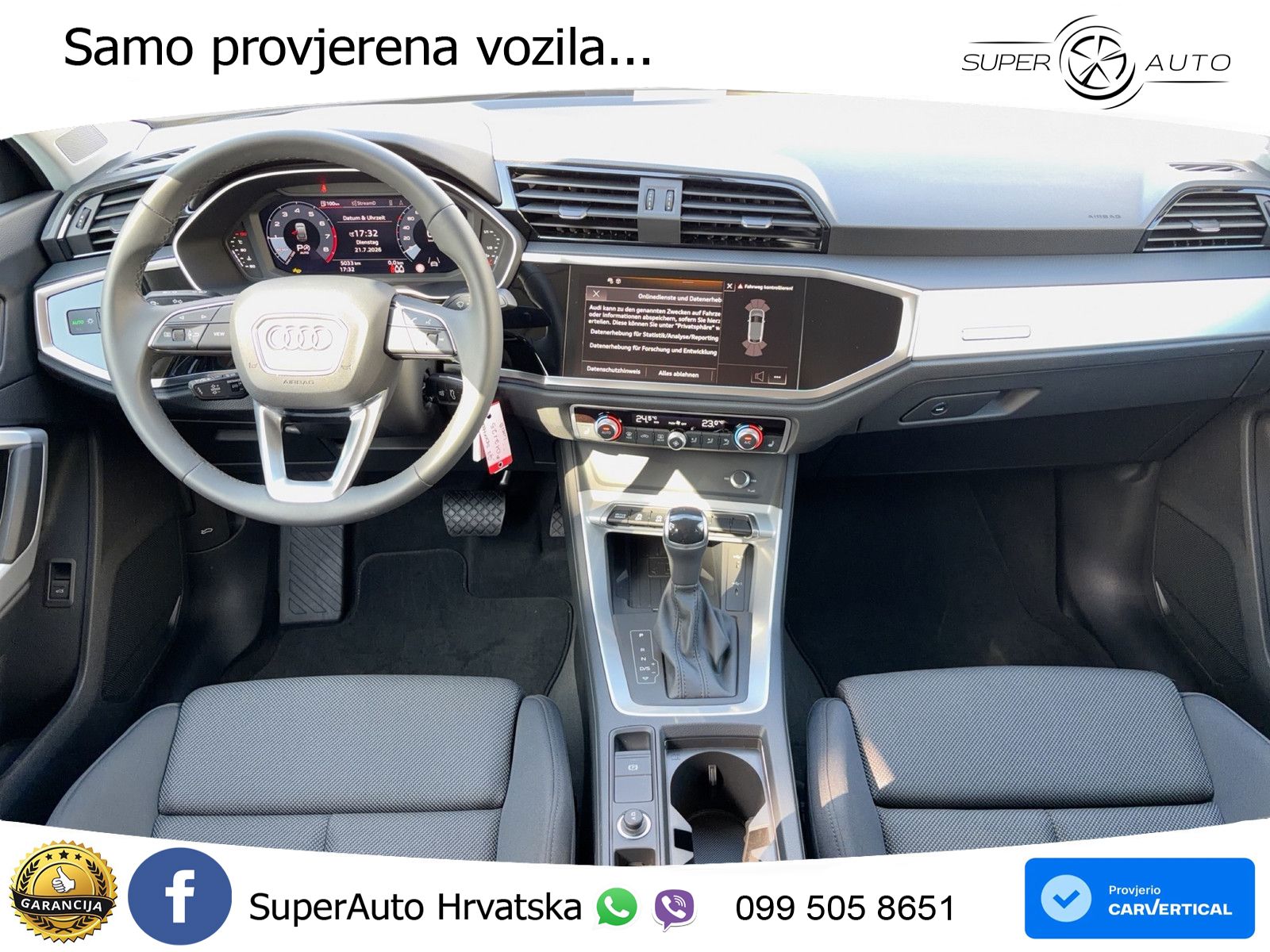 Audi Q3 II Sportback 35 TFSI (150 KS) S tronic S line LED+GR SJED+ACC