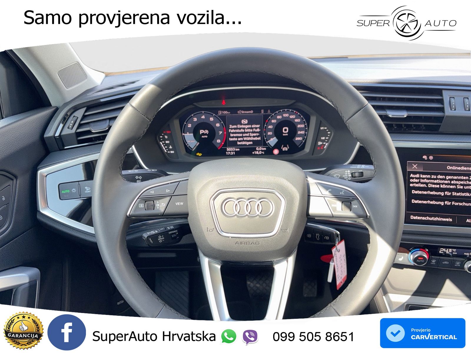 Audi Q3 II Sportback 35 TFSI (150 KS) S tronic S line LED+GR SJED+ACC