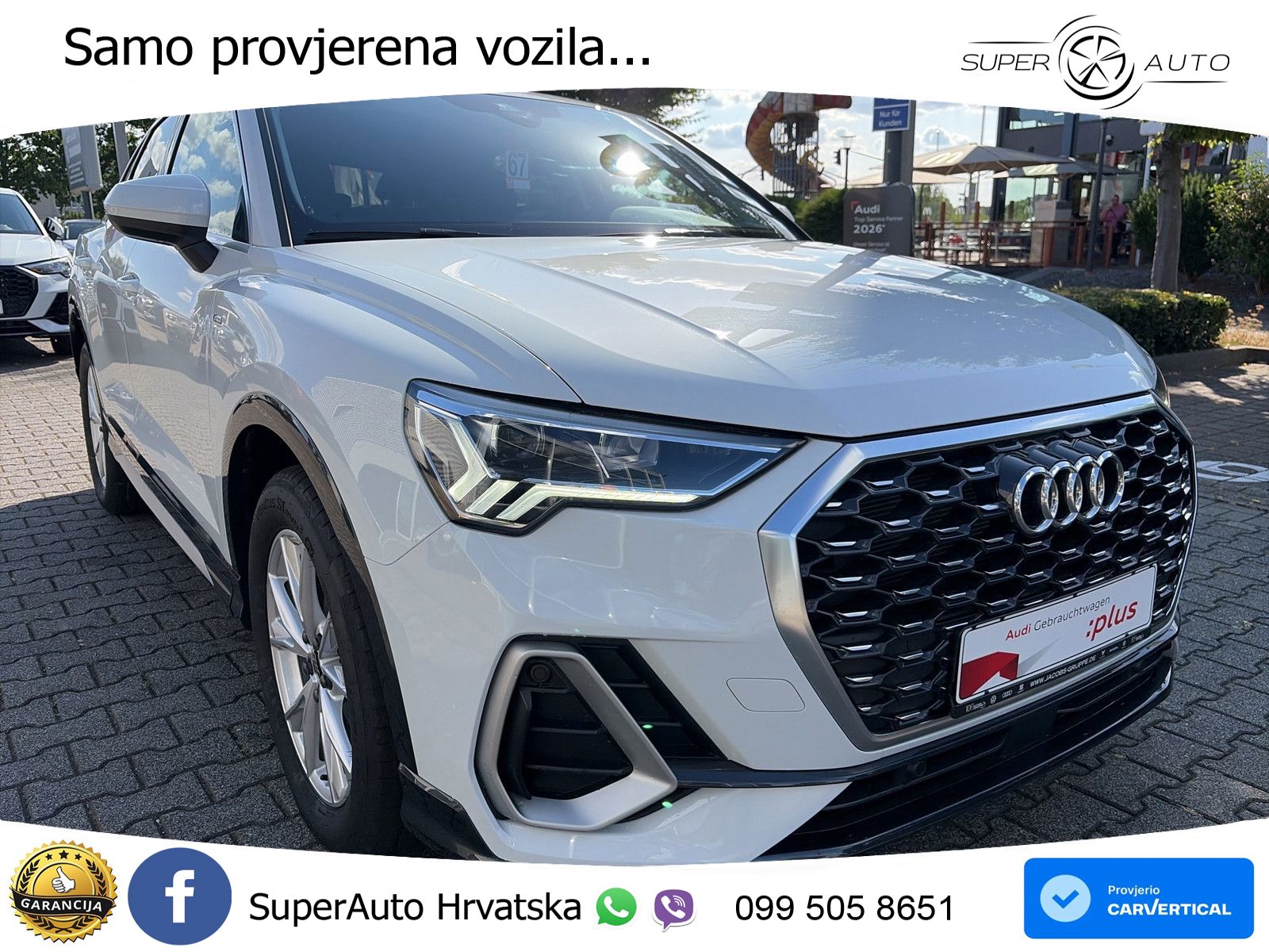 Audi Q3 II Sportback 35 TFSI (150 KS) S tronic S line LED+GR SJED+ACC