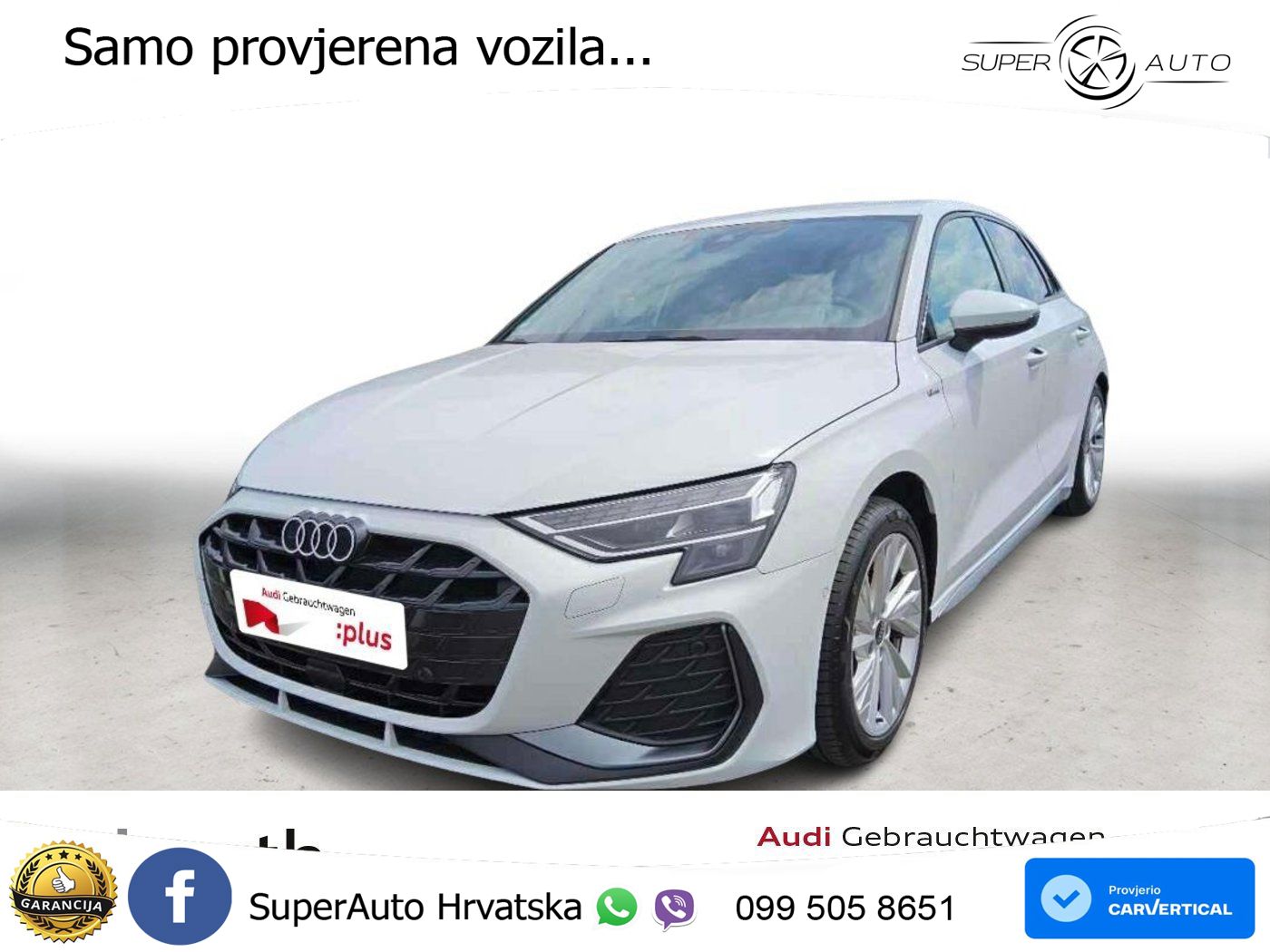 Audi A3 35 TFSI (150 KS) S tronic S line LED+GR SJED+ACC