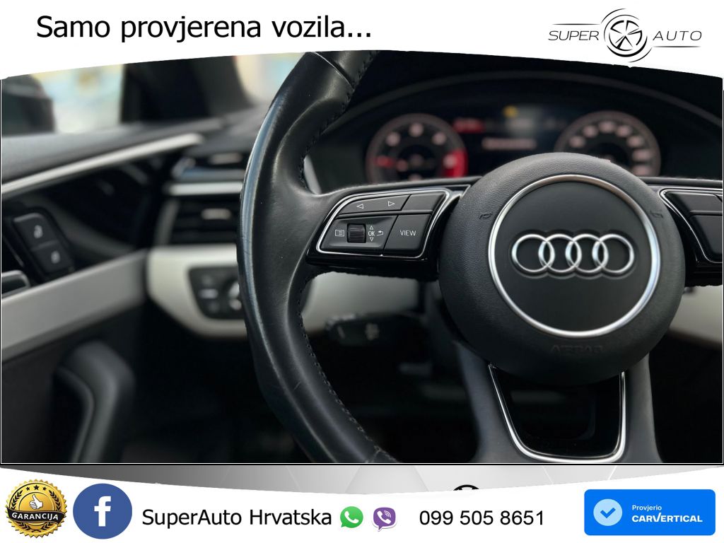 Audi A5 Sportback 40 TDI (190 KS) S tronic MATRIX+GR SJED+KAM