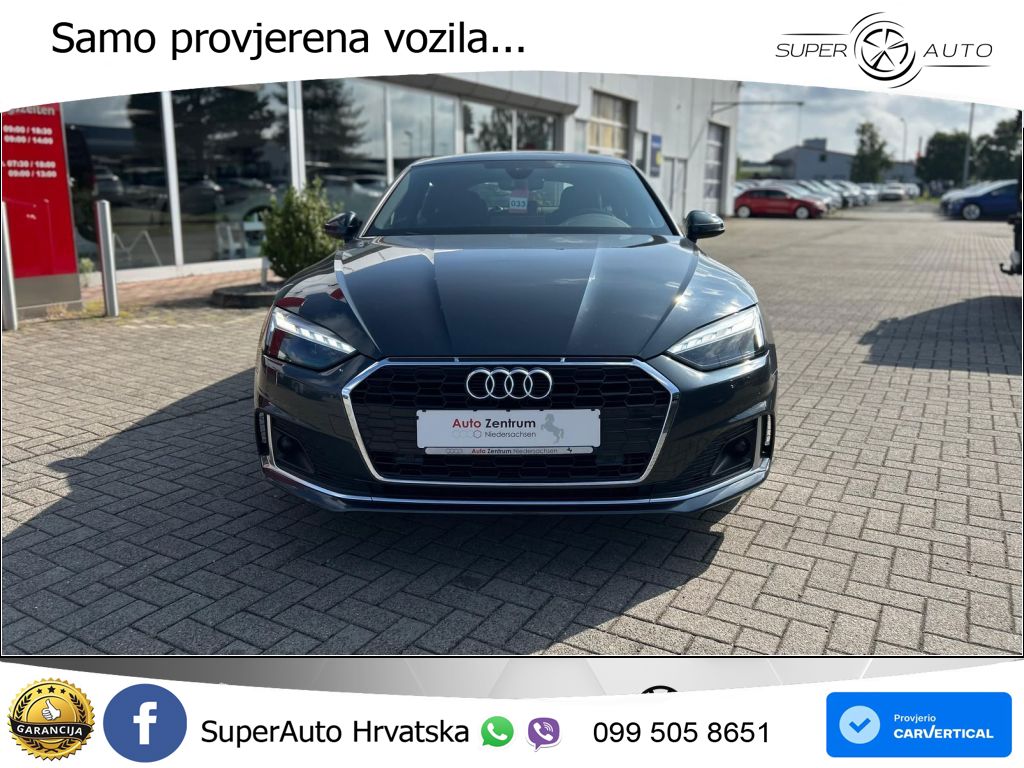 Audi A5 Sportback 40 TDI (190 KS) S tronic MATRIX+GR SJED+KAM