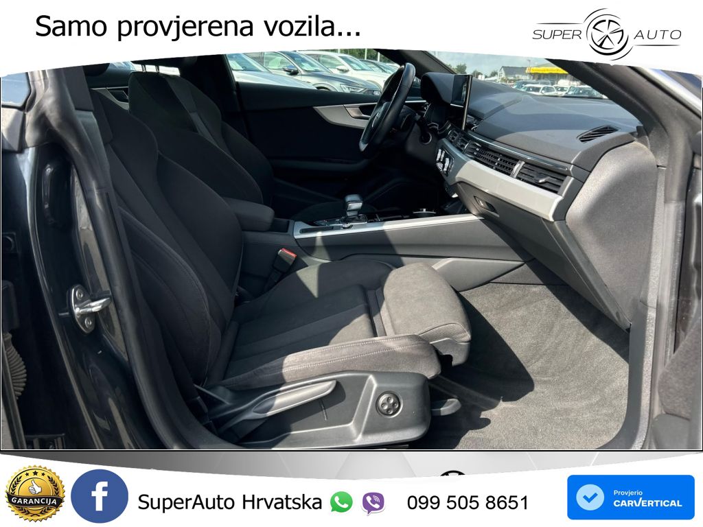 Audi A5 Sportback 40 TDI (190 KS) S tronic MATRIX+GR SJED+KAM