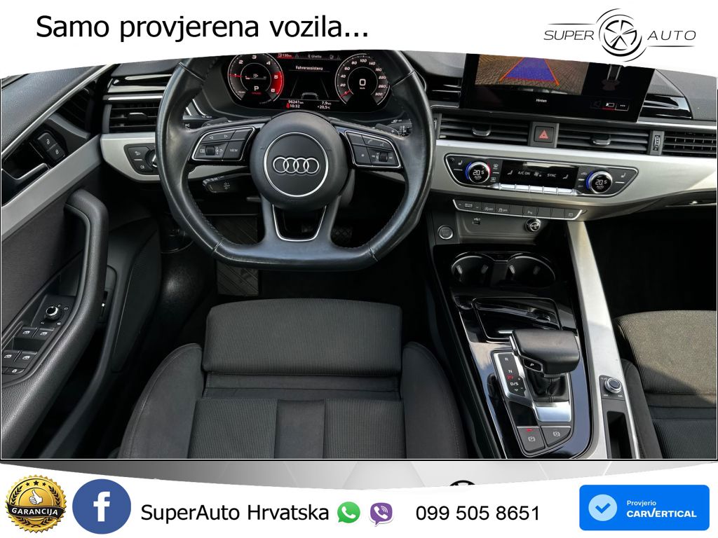 Audi A5 Sportback 40 TDI (190 KS) S tronic MATRIX+GR SJED+KAM