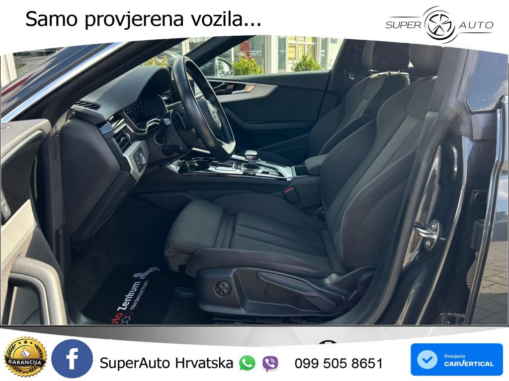 Audi A5 Sportback 40 TDI (190 KS) S tronic MATRIX+GR SJED+KAM