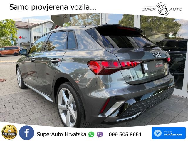 Audi A3 Sportback 40 TFSI (204 KS) quattro S tronic S line
