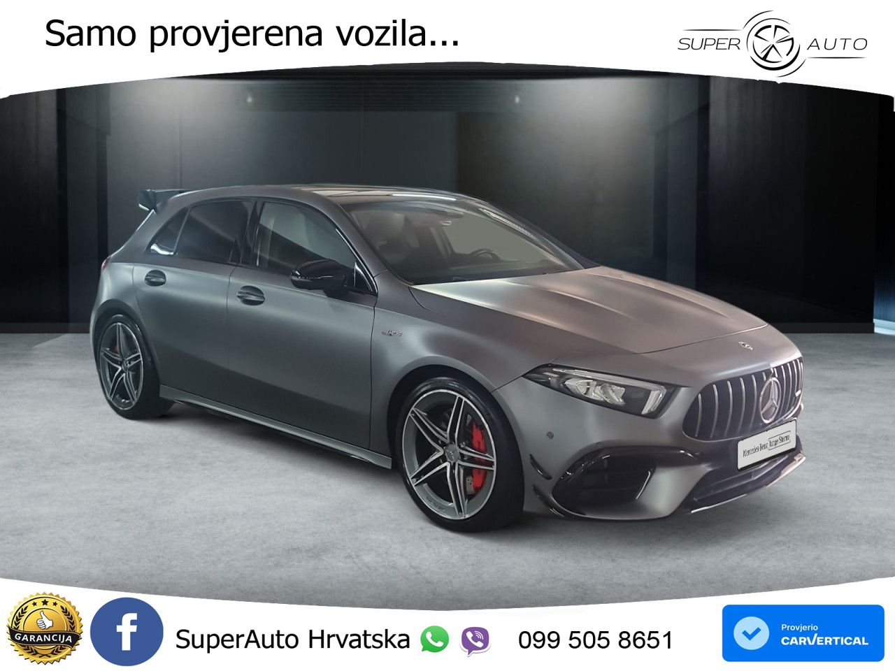 Mercedes-Benz AMG A 45 S 4MATIC+ AMG SPEEDSHIFT DCT 8G
