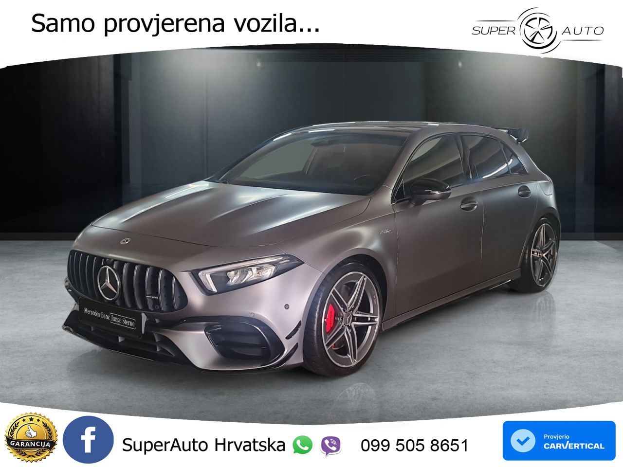 Mercedes-Benz AMG A 45 S 4MATIC+ AMG SPEEDSHIFT DCT 8G