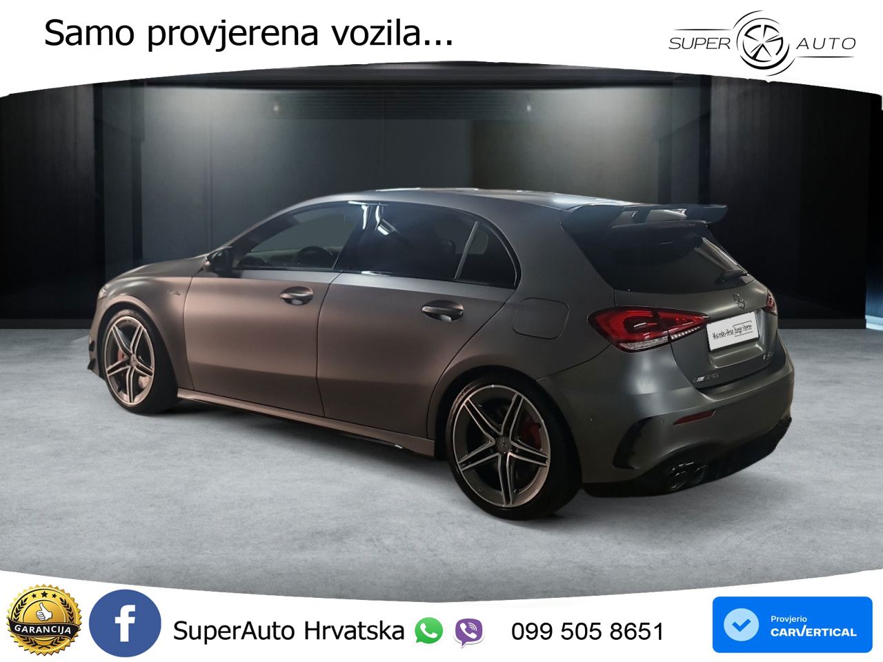Mercedes-Benz AMG A 45 S 4MATIC+ AMG SPEEDSHIFT DCT 8G