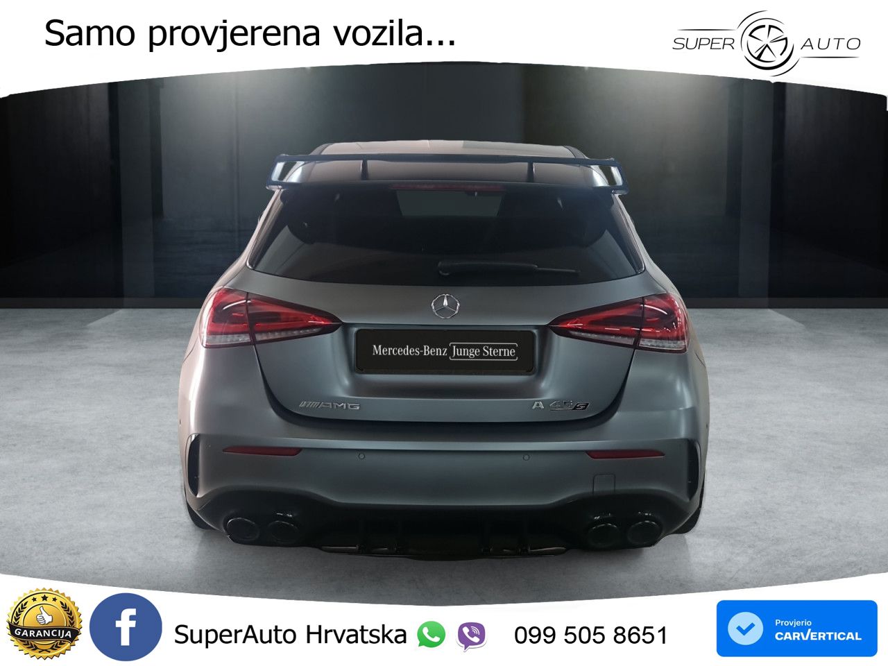 Mercedes-Benz AMG A 45 S 4MATIC+ AMG SPEEDSHIFT DCT 8G
