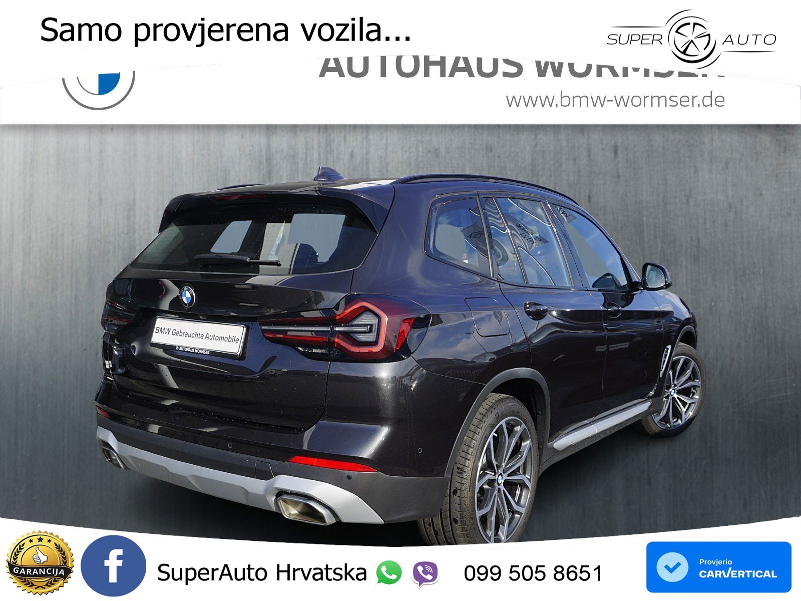 BMW X3 20i xDrive Steptronic LED+GR SJED+ACC