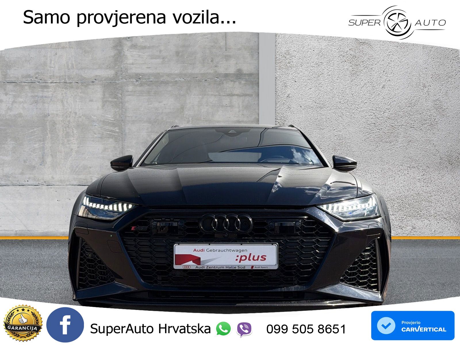 Audi RS6 Avant 4.0 TFSI V8 (600 KS) quattro Tiptronic
