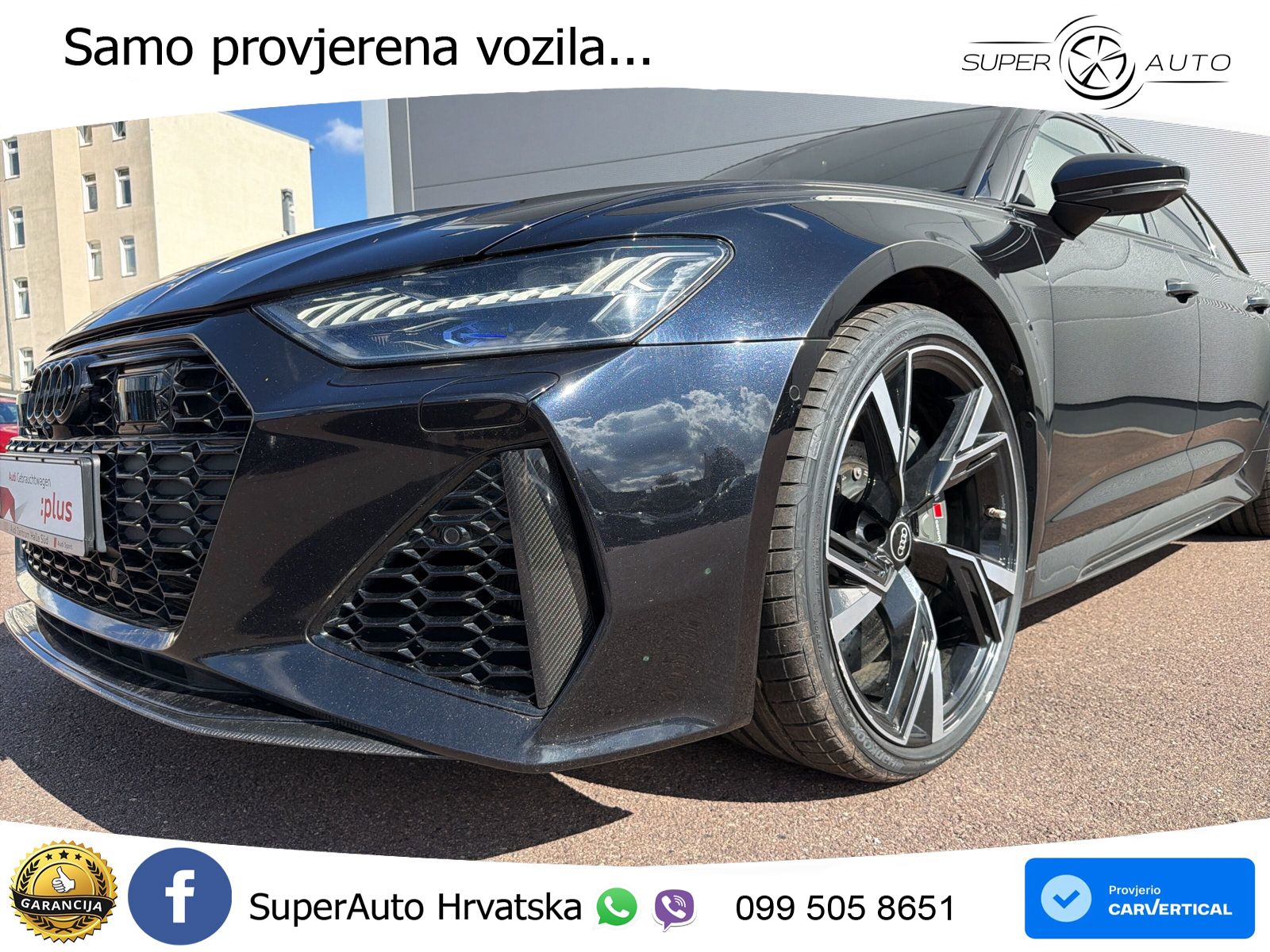Audi RS6 Avant 4.0 TFSI V8 (600 KS) quattro Tiptronic