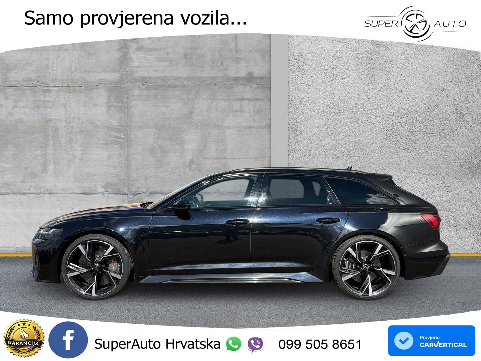 Audi RS6 Avant 4.0 TFSI V8 (600 KS) quattro Tiptronic