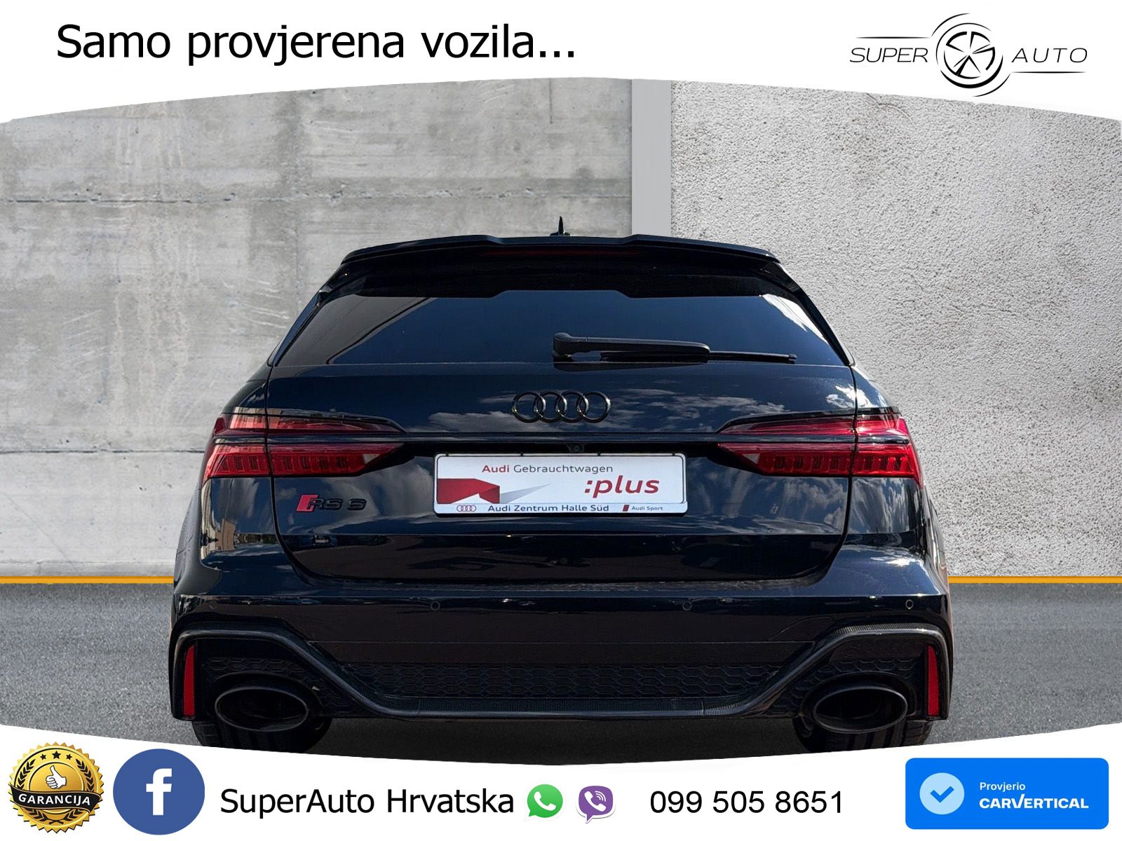 Audi RS6 Avant 4.0 TFSI V8 (600 KS) quattro Tiptronic