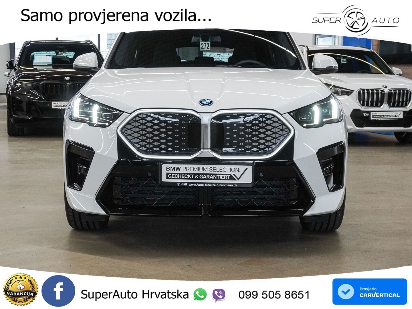 BMW iX2 66.5 kWh (313 KS) xDrive30 M Sport LED+GR SJED+ACC