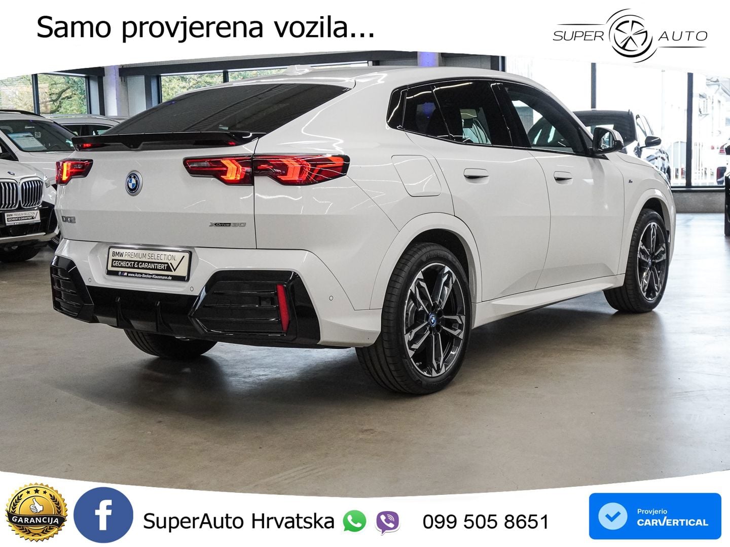 BMW iX2 66.5 kWh (313 KS) xDrive30 M Sport LED+GR SJED+ACC