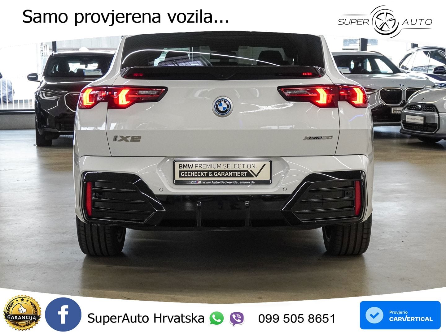 BMW iX2 66.5 kWh (313 KS) xDrive30 M Sport LED+GR SJED+ACC