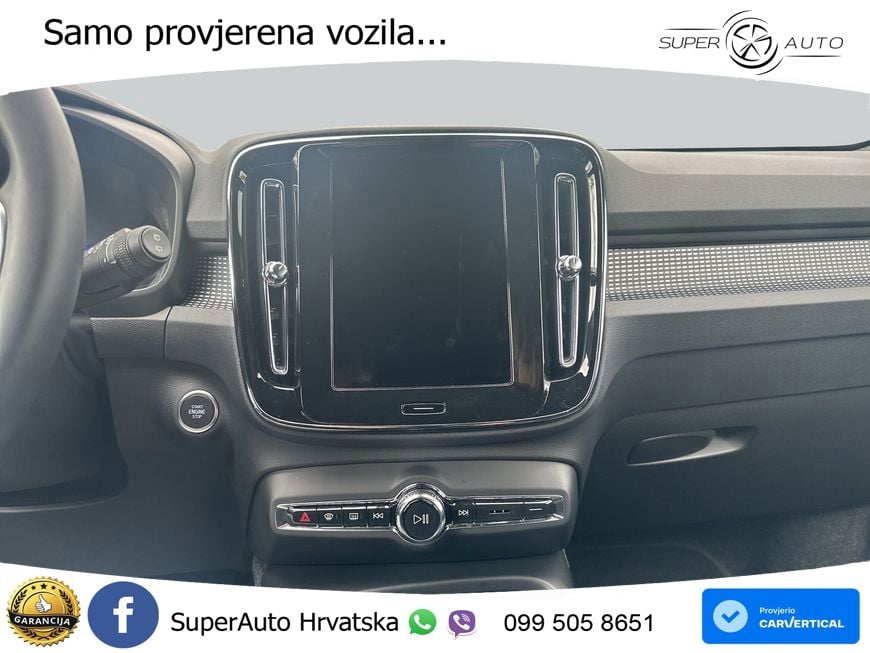 Volvo XC40 2.0 B3 163 KS Automatic LED+GR SJED+ACC