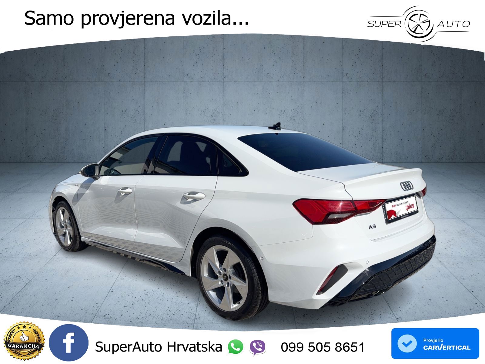 Audi A3 Limuzina 35 TFSI (150 KS) S tronic S line