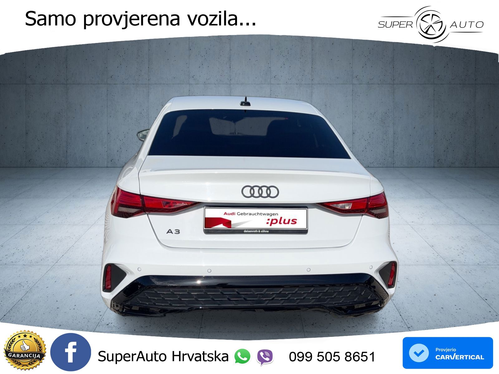 Audi A3 Limuzina 35 TFSI (150 KS) S tronic S line