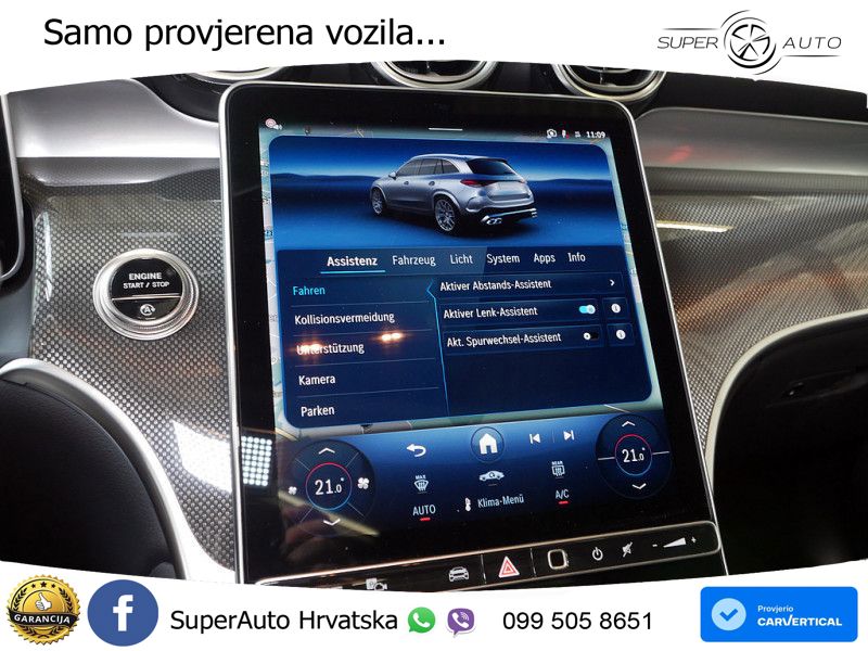 Mercedes AMG GLC 43 (421 KS) 4MATIC AMG SPEEDSHIFT MCT 9G ACC+GR SJED+360+PANO
