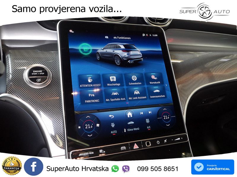 Mercedes AMG GLC 43 (421 KS) 4MATIC AMG SPEEDSHIFT MCT 9G ACC+GR SJED+360+PANO