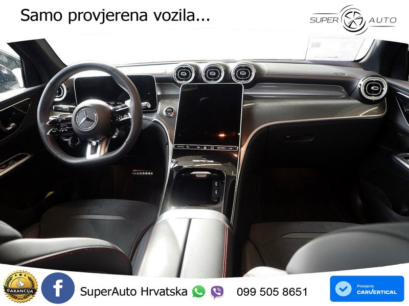 Mercedes AMG GLC 43 (421 KS) 4MATIC AMG SPEEDSHIFT MCT 9G ACC+GR SJED+360+PANO