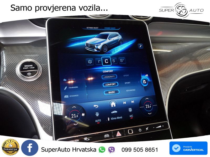 Mercedes AMG GLC 43 (421 KS) 4MATIC AMG SPEEDSHIFT MCT 9G ACC+GR SJED+360+PANO